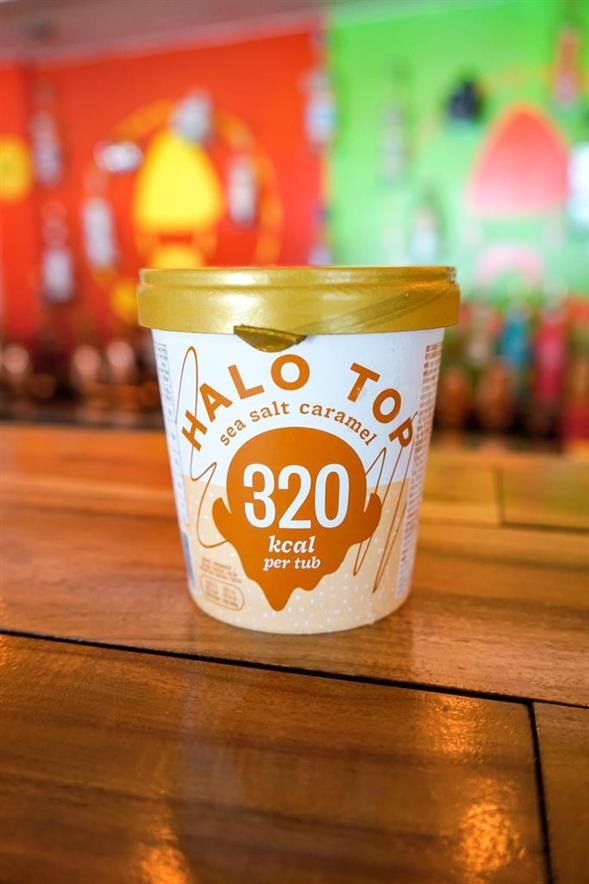 Halo Top - Sea Salt Caramel